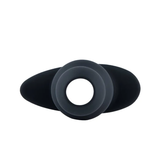 Soft Black Tunnel Plugs (3 Piece) Elegant 3038