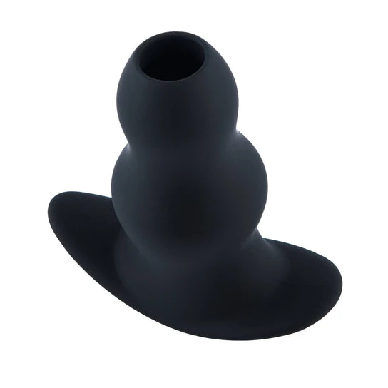 Soft Black Tunnel Plugs (3 Piece) Elegant 3038