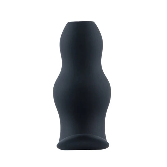 Soft Black Tunnel Plugs (3 Piece) Elegant 3038