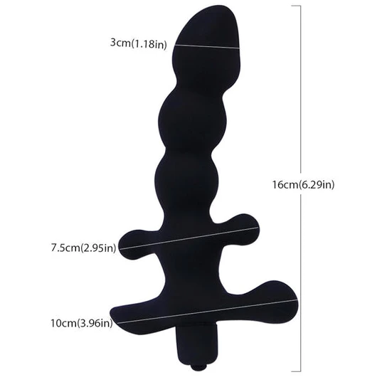 Soft Silicone Anal Vibrating Plug PerfectFit 5666