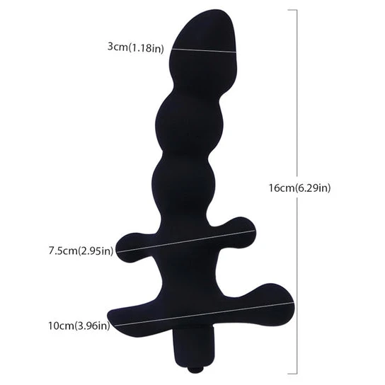 Soft Silicone Anal Vibrating Plug ReadyForPlay 3142