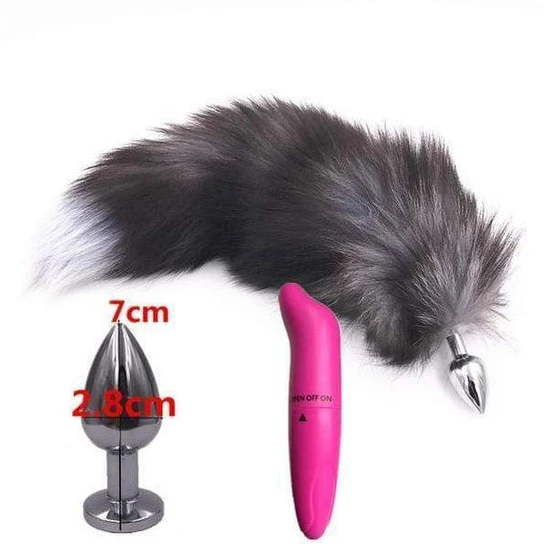 Steel Fox Plug With Vibrator 15