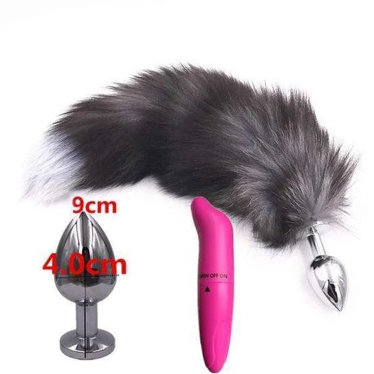Steel Fox Plug With Vibrator 15