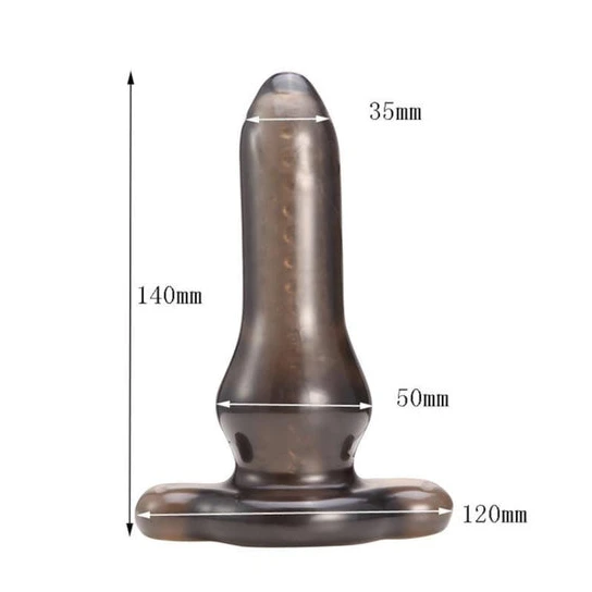 Tiny Hollow Silicone Anal Toy Ergonomic 2349