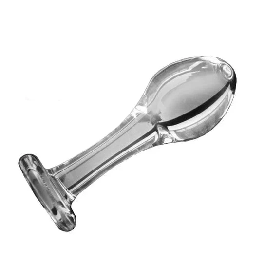 Transparent Anal Glass Bead Dildos (3 Piece) PartnerFriendly 7601