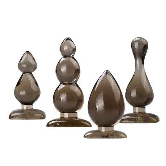 Transparent Black Kit (4 Piece) Elegant 7139