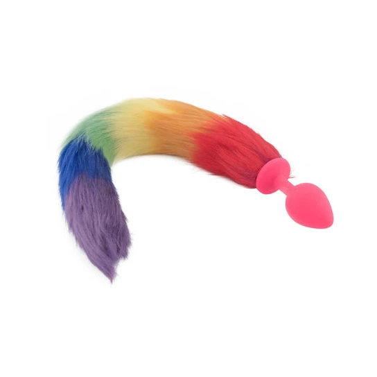 TravelFriendly 1560 Rainbow Fox Silicone Tail 18