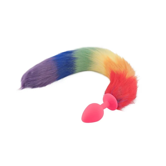 TravelFriendly 1560 Rainbow Fox Silicone Tail 18