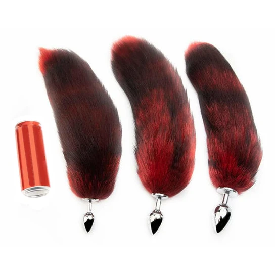 TravelFriendly 3643 Red Cat Metal Tail Plug 16