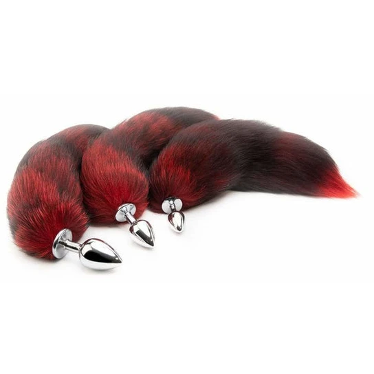 TravelFriendly 3643 Red Cat Metal Tail Plug 16"