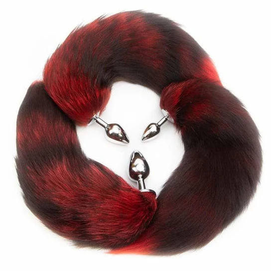 TravelFriendly 3643 Red Cat Metal Tail Plug 16