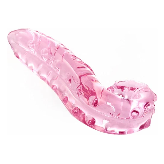 TravelFriendly 5217 Pink Anal Tentacle Glass Dildo