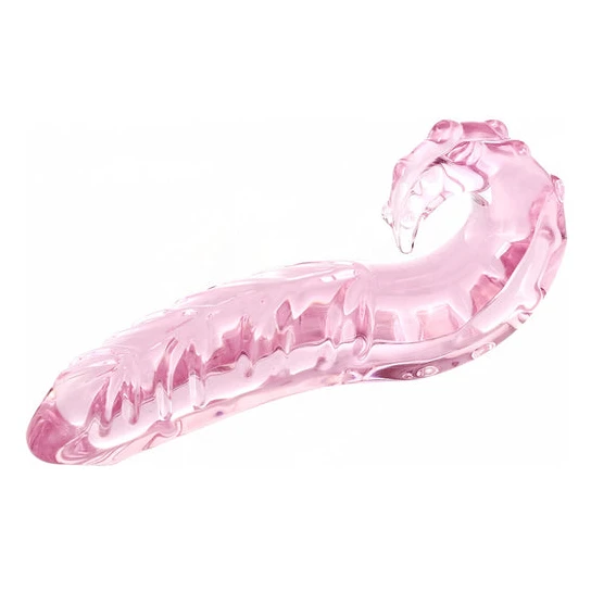 TravelFriendly 5217 Pink Anal Tentacle Glass Dildo