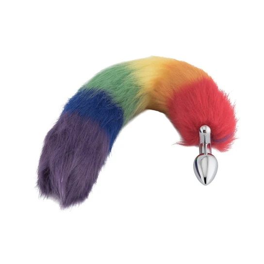Trusted 3474 Rainbow Fox Shapeable Metal Tail, 18