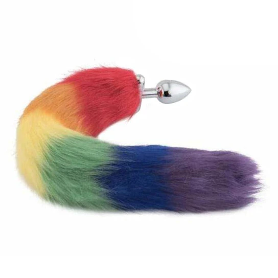 Trusted 3474 Rainbow Fox Shapeable Metal Tail, 18