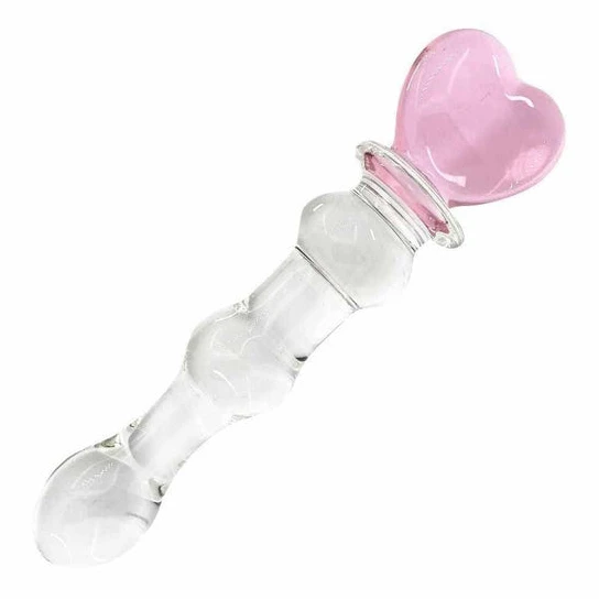 Trusted 6072 Moon And Star Anal Glass Plug Dildo