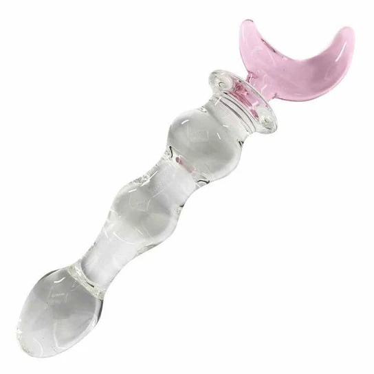 Trusted 6072 Moon And Star Anal Glass Plug Dildo