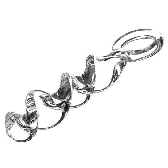 Trusted 9150 Huge Twisted Glass Plug