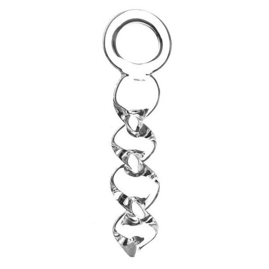 Trusted 9150 Huge Twisted Glass Plug