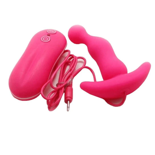 Vibrating Anal Toy Smooth Silicone Plug Ergonomic 9264