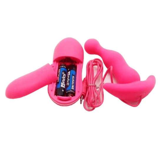 Vibrating Anal Toy Smooth Silicone Plug Ergonomic 9264