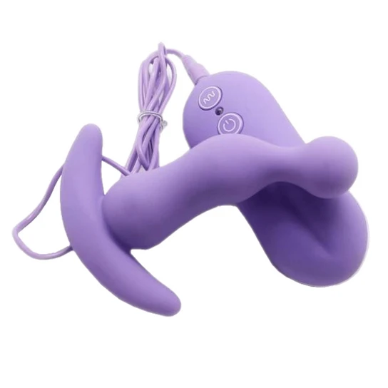 Vibrating Anal Toy Smooth Silicone Plug PerformanceBoost 6223