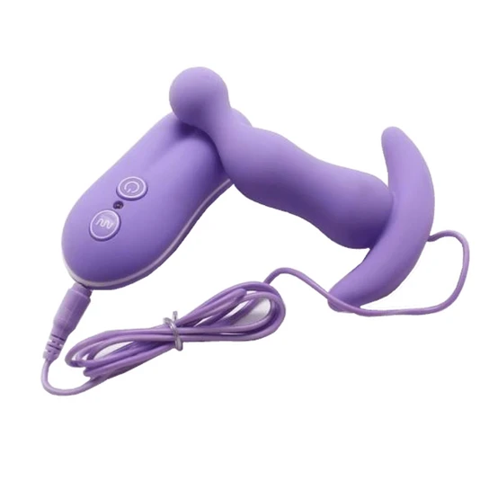 Vibrating Anal Toy Smooth Silicone Plug PerformanceBoost 6223