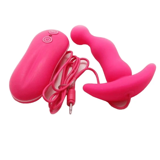 Vibrating Anal Toy Smooth Silicone Plug TravelFriendly 7314