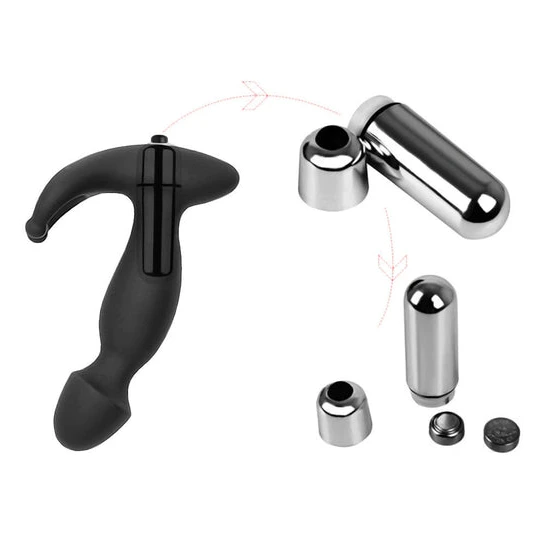 Vibrating Anal Waterproof Massager P-Spot Plug Innovative 7210