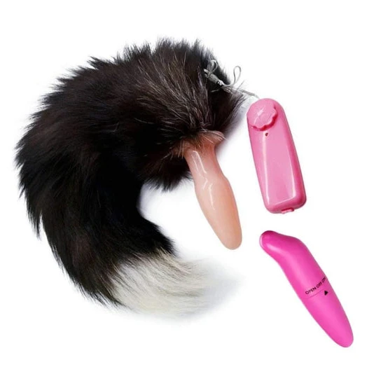 Vibrating Fox Tail 15" EverydayUse 5502