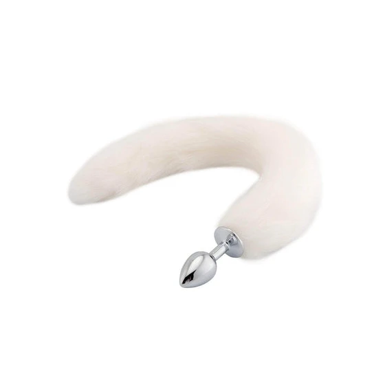 White Cat Tail Plug 16