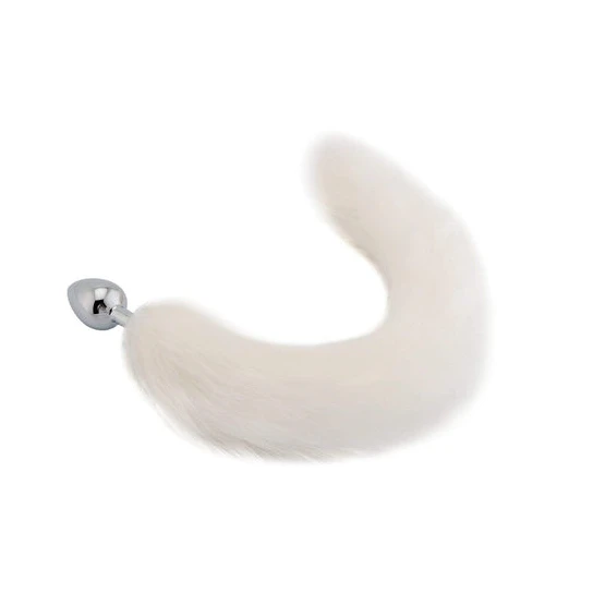 White Cat Tail Plug 16