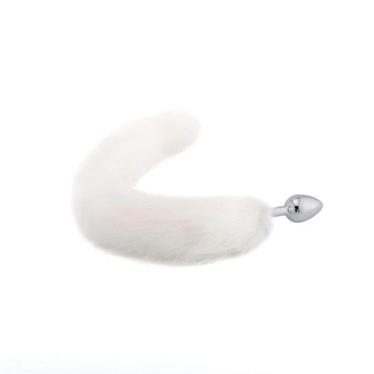 White Cat Tail Plug 16