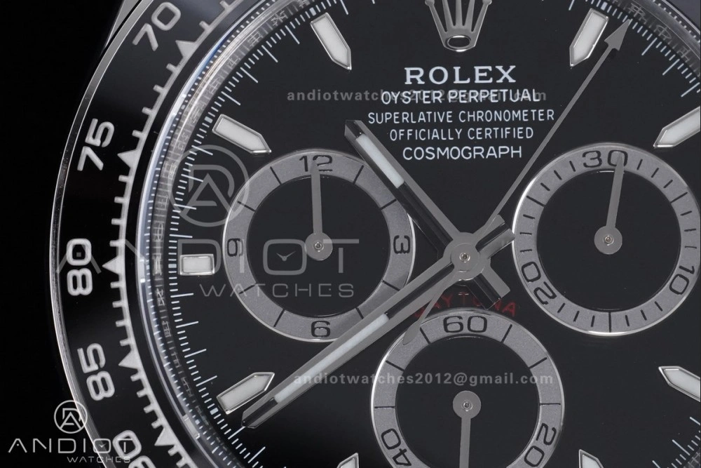 2023 Daytona 126500 Clean 1:1 Best Edition 904L Steel Black Dial on SS Bracelet DD4131