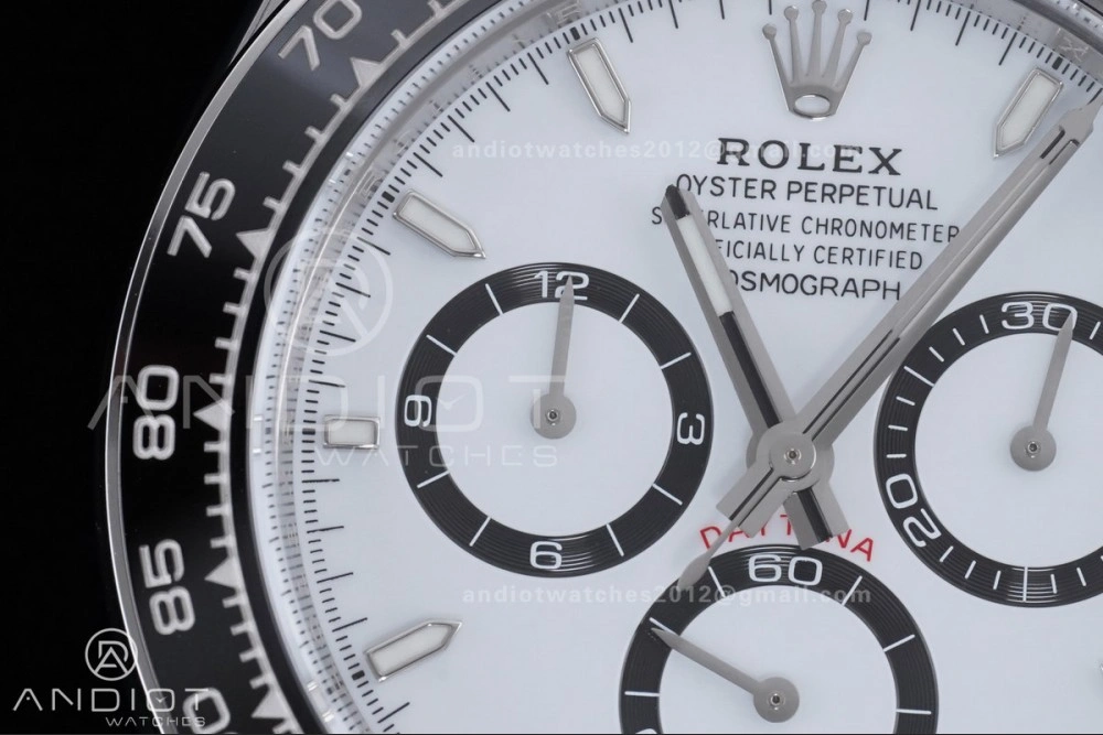 2023 Daytona 126500 Clean 1:1 Best Edition 904L Steel White Dial on SS Bracelet DD4131