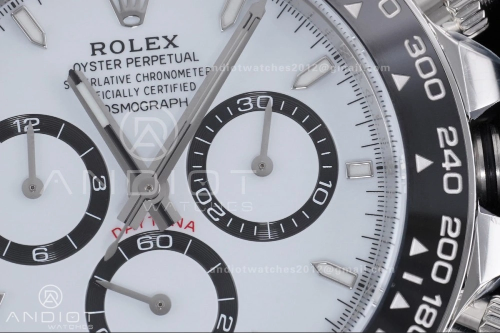 2023 Daytona 126500 Clean 1:1 Best Edition 904L Steel White Dial on SS Bracelet DD4131