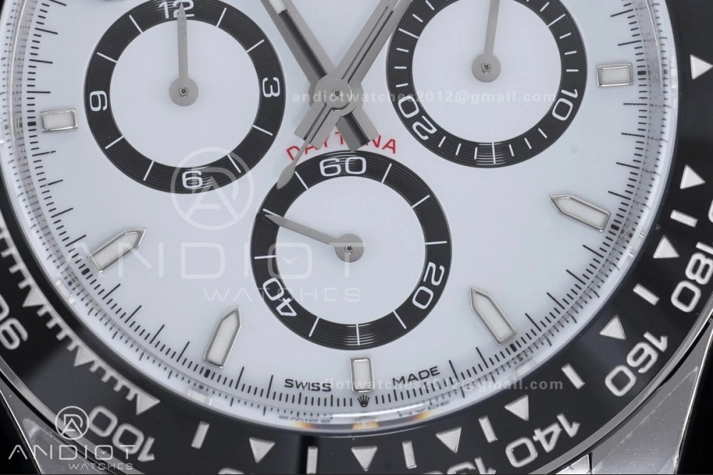 2023 Daytona 126500 Clean 1:1 Best Edition 904L Steel White Dial on SS Bracelet DD4131