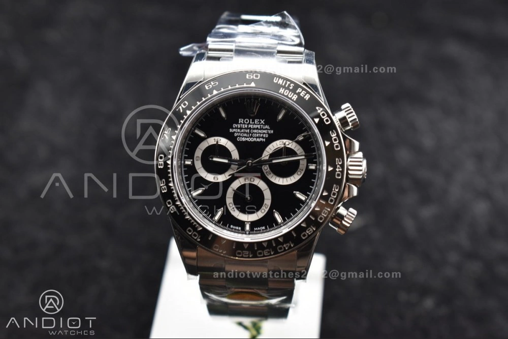2023 Daytona 126500 ZF 1:1 Best Edition 904L SS Case and Bracelet Black Dial SH4130