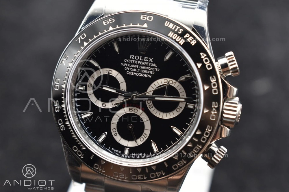 2023 Daytona 126500 ZF 1:1 Best Edition 904L SS Case and Bracelet Black Dial SH4130