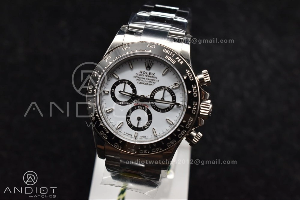 2023 Daytona 126500 ZF 1:1 Best Edition 904L SS Case and Bracelet White Dial SH4130