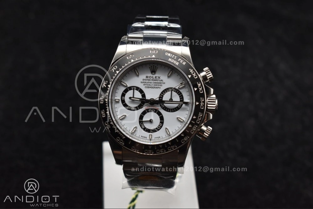 2023 Daytona 126500 ZF 1:1 Best Edition 904L SS Case and Bracelet White Dial SH4130