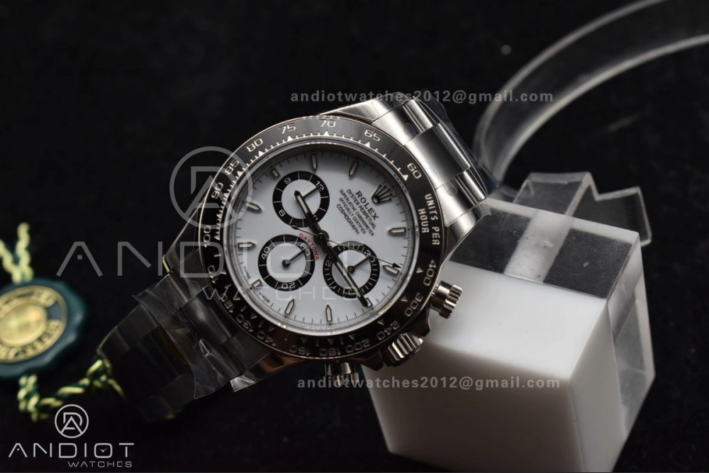 2023 Daytona 126500 ZF 1:1 Best Edition 904L SS Case and Bracelet White Dial SH4130