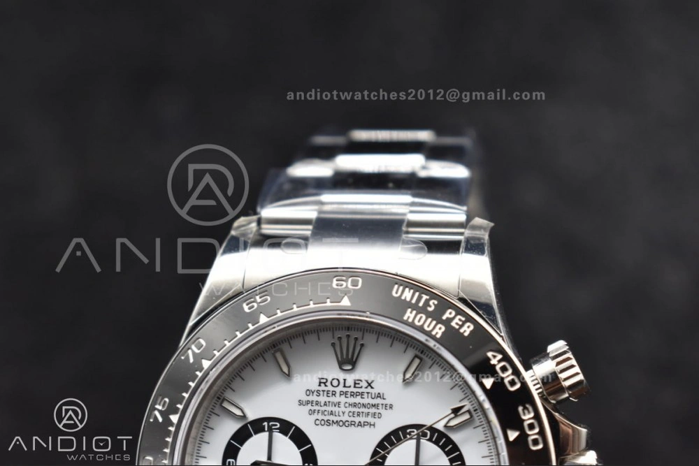 2023 Daytona 126500 ZF 1:1 Best Edition 904L SS Case and Bracelet White Dial SH4130