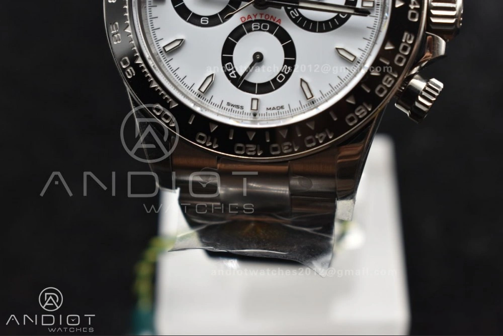 2023 Daytona 126500 ZF 1:1 Best Edition 904L SS Case and Bracelet White Dial SH4130
