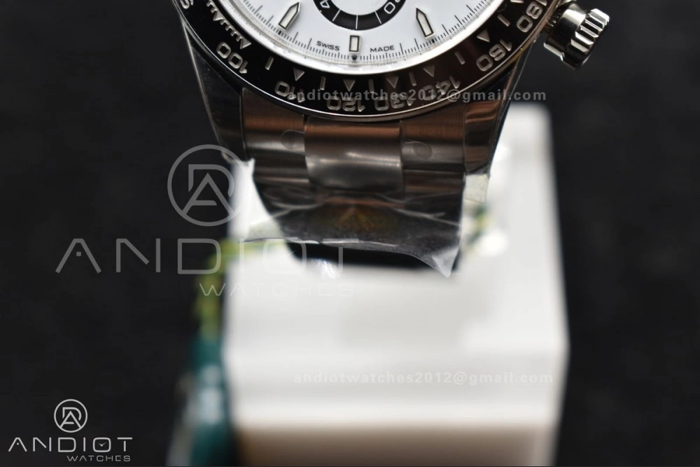 2023 Daytona 126500 ZF 1:1 Best Edition 904L SS Case and Bracelet White Dial SH4130