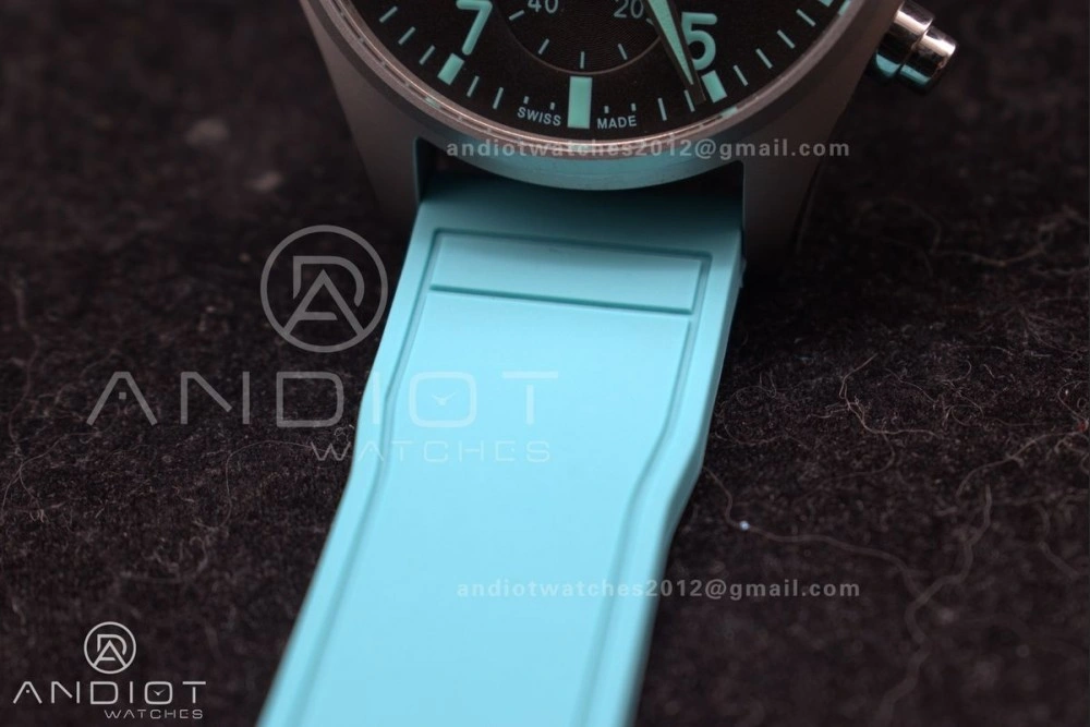 2023 TW Factory Best 1:1   IWC Chronograph IW388106 Mercedes-AMG Petronas FORMULA ONE TEAM Green