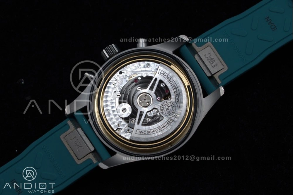 2023 TW Factory Best 1:1   IWC Chronograph IW388106 Mercedes-AMG Petronas FORMULA ONE TEAM Green