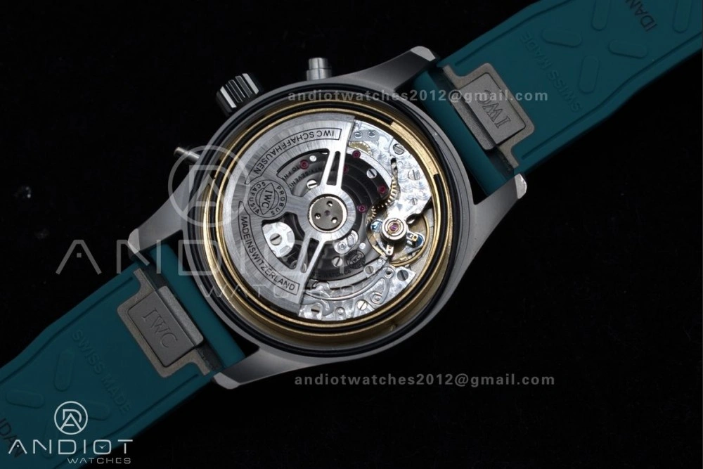2023 TW Factory Best 1:1   IWC Chronograph IW388106 Mercedes-AMG Petronas FORMULA ONE TEAM Green