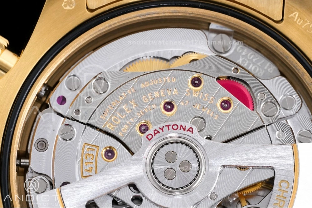 2025 Daytona 126508 QF 1:1 Best Edition Green YG Dial on YG Bracelet QF4131 V6 (Gain Weight)