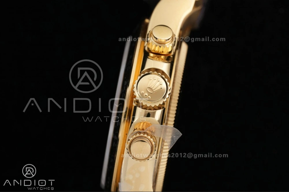 2025 Daytona 126508 QF 1:1 Best Edition Green YG Dial on YG Bracelet QF4131 V6 (Gain Weight)